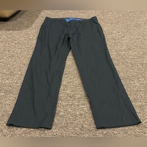 EUC! Men's Black Pants 34/29 Billy London Black Polyester Rayon career bottom